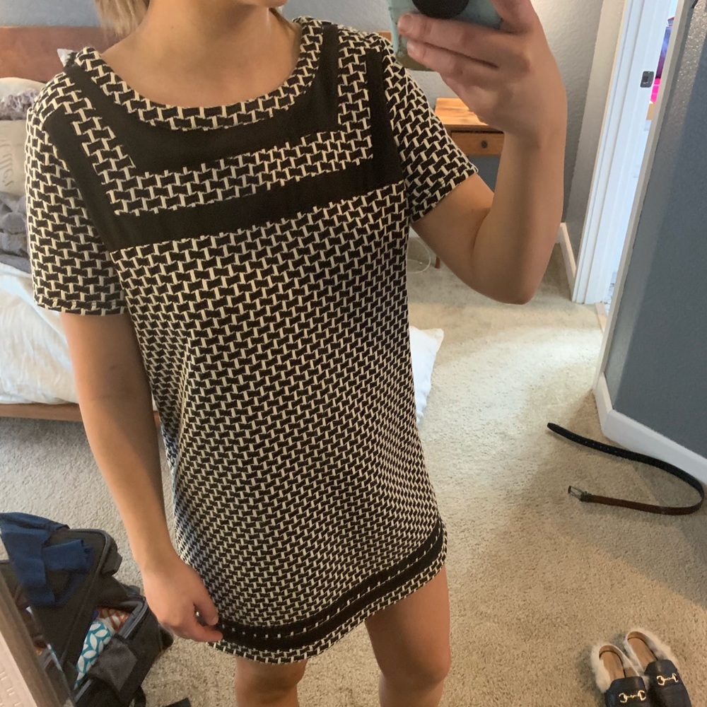 Anthropologie Checkered Mini Dress - Picture 1 of 2